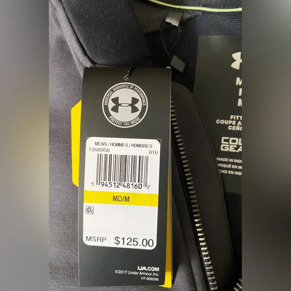 NWT Under Armour Range Unlimited Storm Full Zip Bomber Jacket Steph Curry Size M - Picture 8 of 14